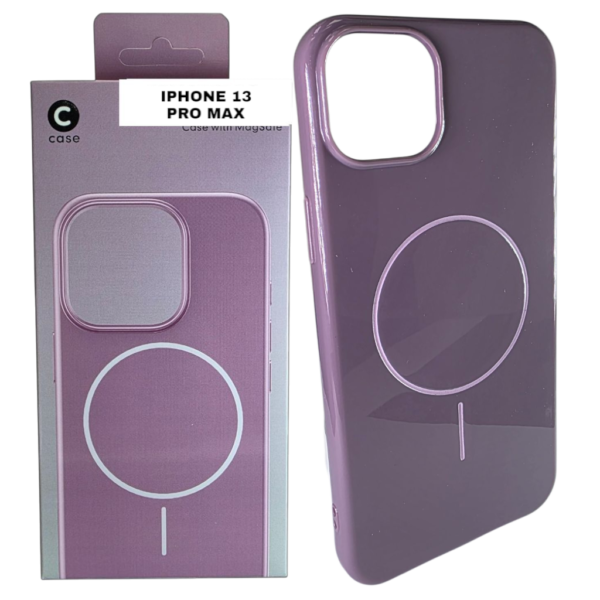 HARD PC MAGSAFE CASE ANTI DROP – FOR IPHONE 13 PRO MAX – Purple