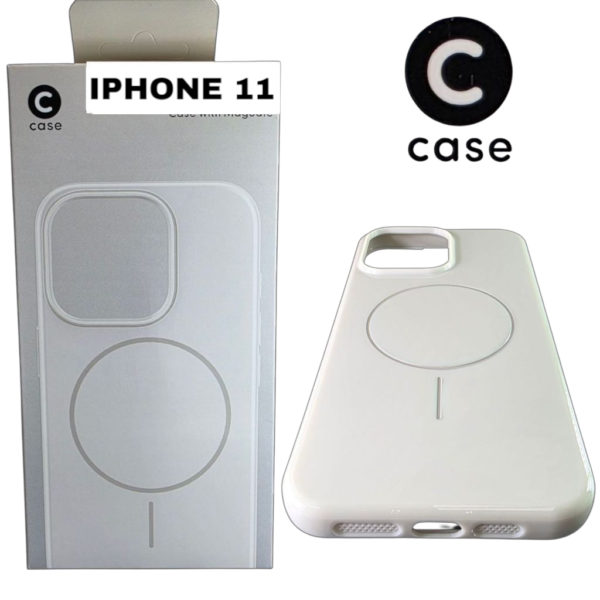 HARD PC MAGSAFE CASE ANTI DROP – FOR IPHONE 11 - White