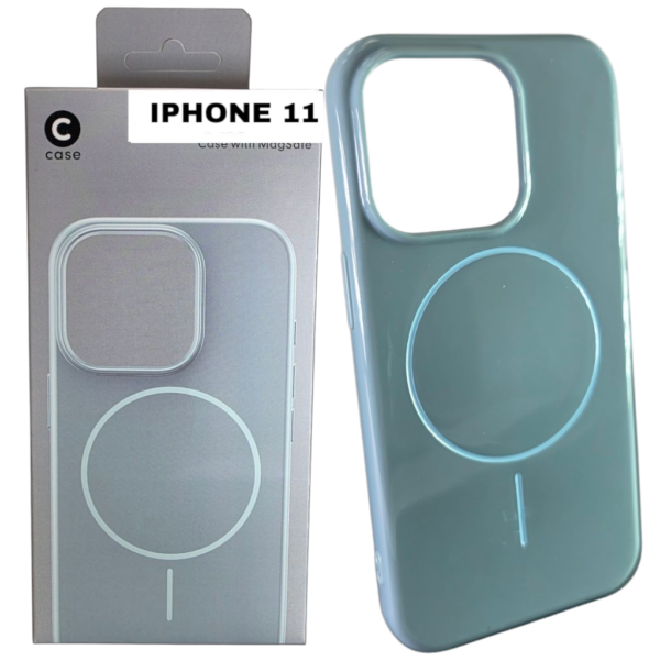 HARD PC MAGSAFE CASE ANTI DROP – FOR IPHONE 11 - Blue