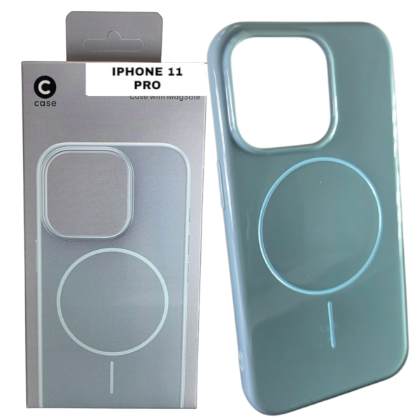 HARD PC MAGSAFE CASE ANTI DROP – FOR IPHONE 11 PRO - Blue