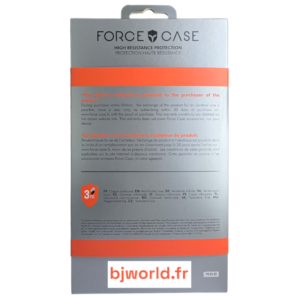 FORCE CASE - HIGH RESISTANCE PROTECTION - FOR IPHONE 11 PRO MAX – Image 6