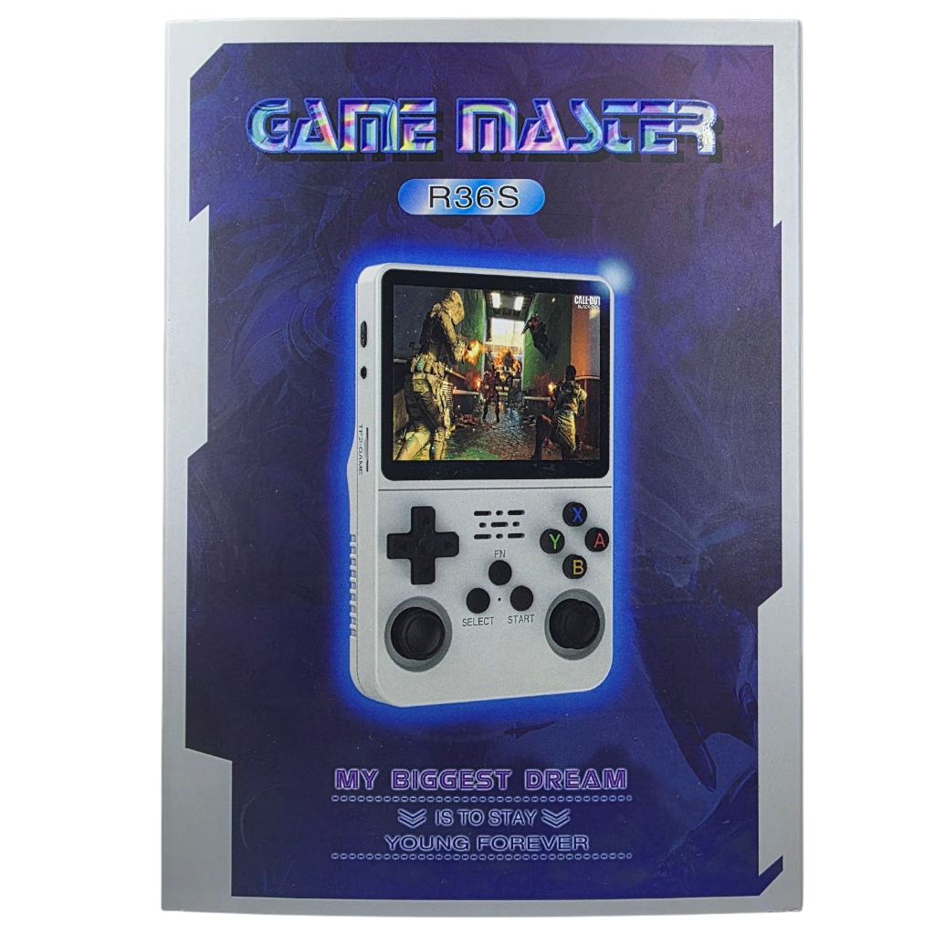 GAME MASTER R36S - RK3326-RAM:EMMC1GB+8GB ROM 64GB-BATTERY:3500MAH-LINUX – Image 5