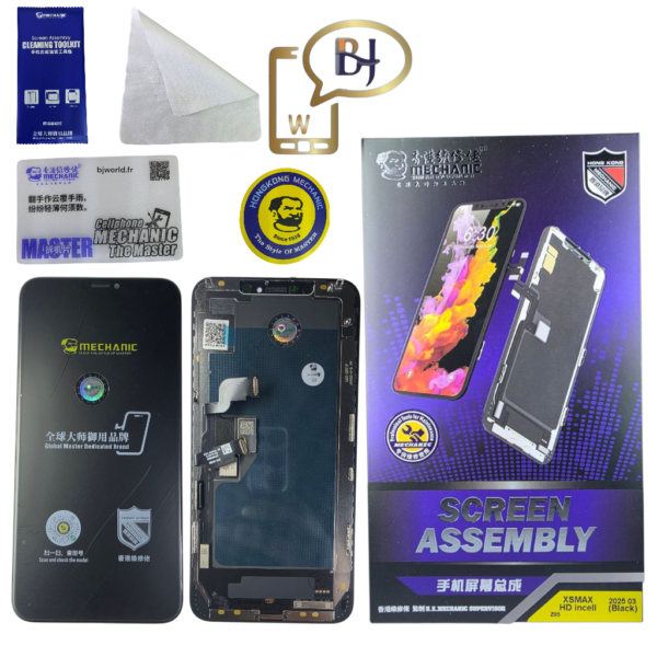 MECHANIC HD INCELL LCD Z05-2025-03- FOR IPHONE XS MAX - BLACK