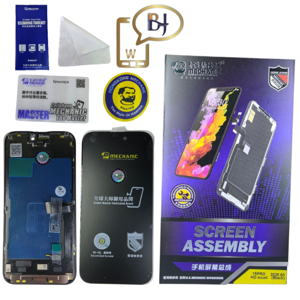 MECHANIC HD INCELL LCD ZX8-2025-03- FOR IPHONE 15 PRO