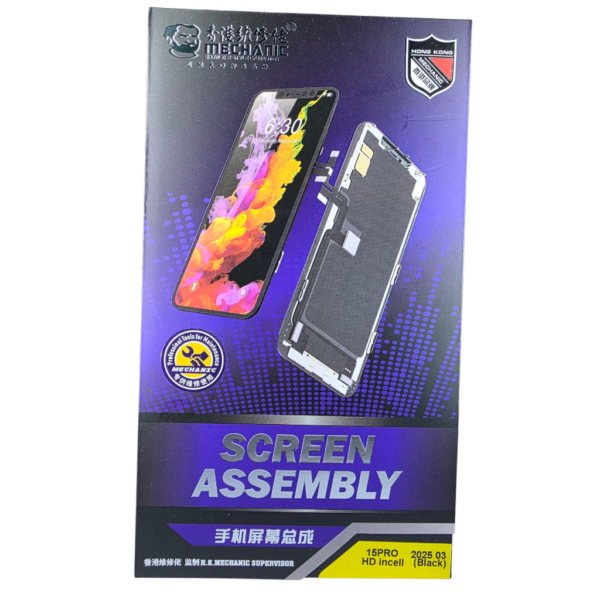 MECHANIC HD INCELL LCD ZX8-2025-03- FOR IPHONE 15 PRO – Image 2
