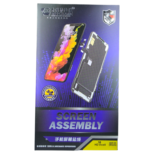 MECHANIC HD INCELL LCD ZX16-2025-03- FOR IPHONE 16 – Image 2
