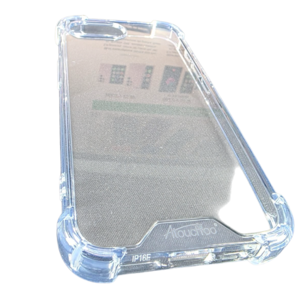 Coque antichoc King Kong Armor pour iPhone 16E-2025 - Transparente – Image 2
