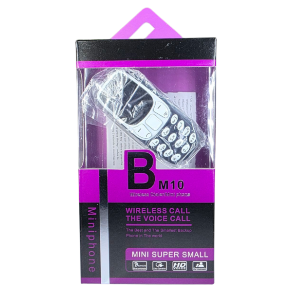 L8STAR BM10 COMPOSEUR SANS FIL/TÉLÉPHONE MIMI SUPER PETIT-Noir – Image 3