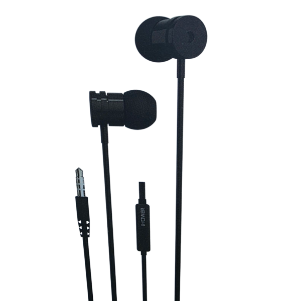 IHOWER E190 in-ear headphones JACK 3.5MM EXCELLENTE QUALITÉ SONORE-NOIR – Image 2