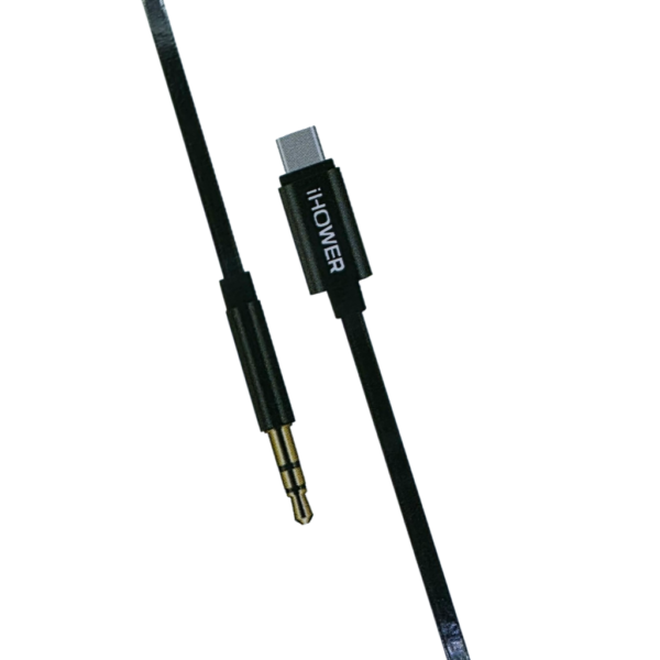 IHOWER H882 CABLE AUDIO jack TYPE-C 3.5MM 1.0M-Blanc – Image 2