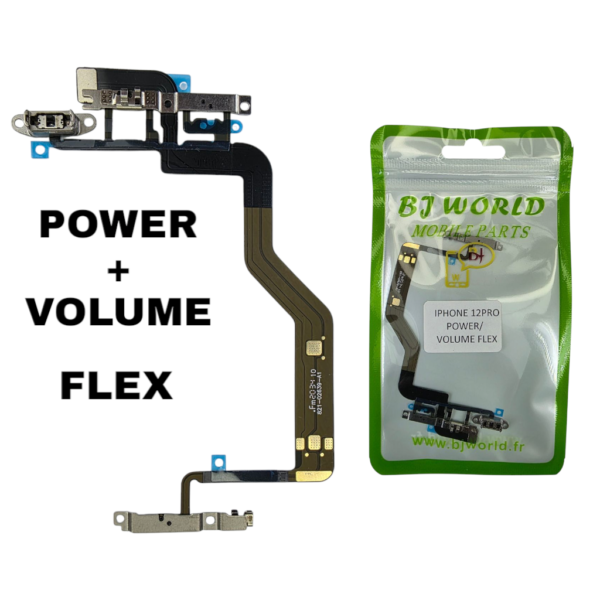 Câble flexible d'alimentation et de volume pour iPhone 12 Pro
