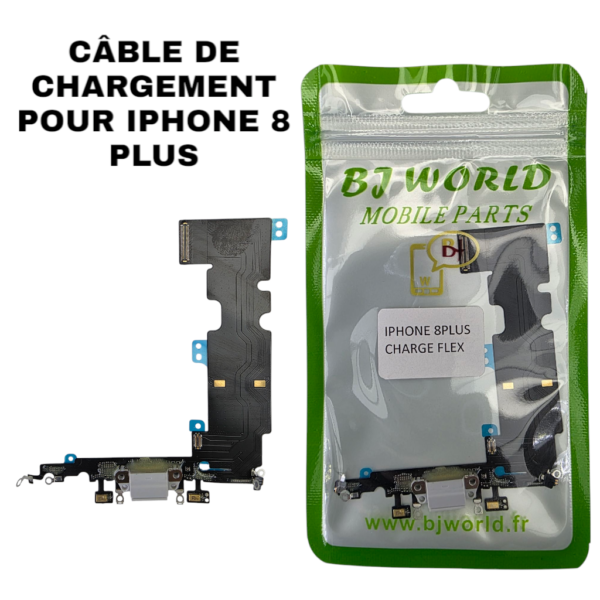 Câble de charge pour iPhone 8 Plus