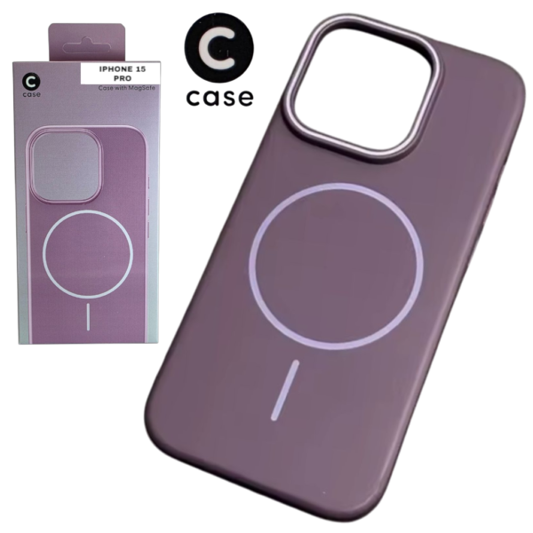 HARD PC MAGSAFE CASE ANTI DROP – FOR IPHONE 15 PLUS – Purple