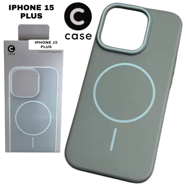 HARD PC MAGSAFE CASE ANTI DROP – FOR IPHONE 15 PLUS – Blue
