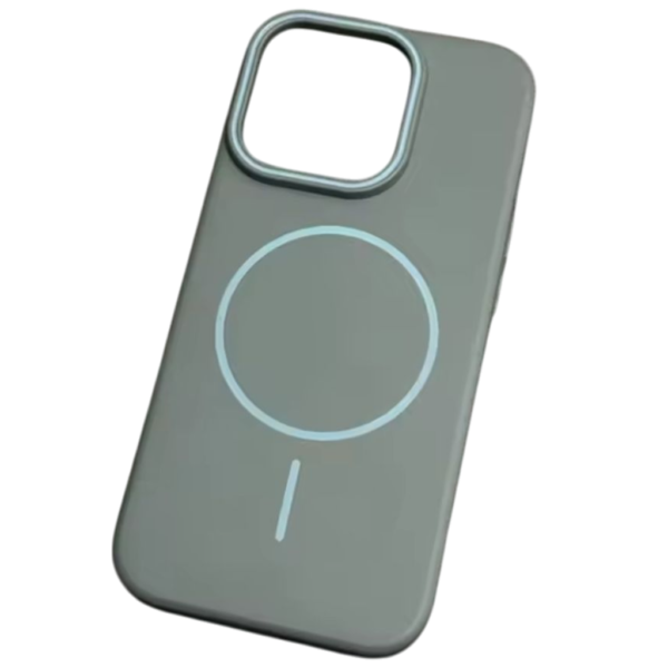 HARD PC MAGSAFE CASE ANTI DROP – FOR IPHONE 15 PLUS – Blue – Image 2