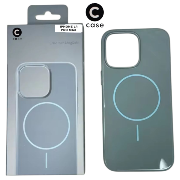HARD PC MAGSAFE CASE ANTI DROP – FOR IPHONE 14 PRO MAX – Blue