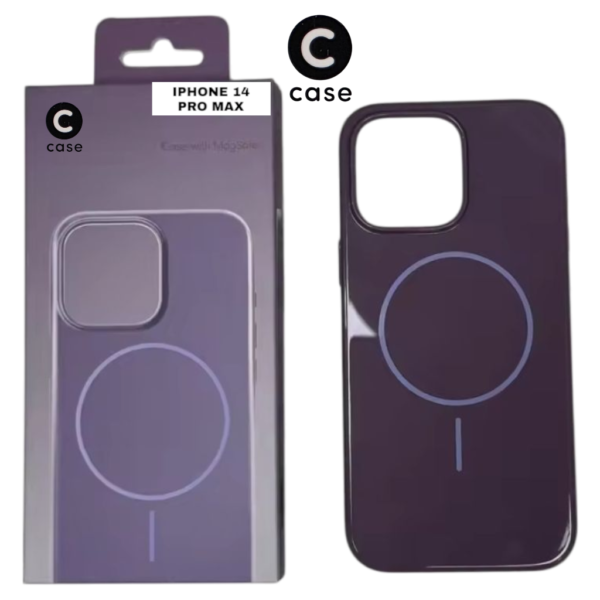 HARD PC MAGSAFE CASE ANTI DROP – FOR IPHONE 14 PRO MAX - Purple