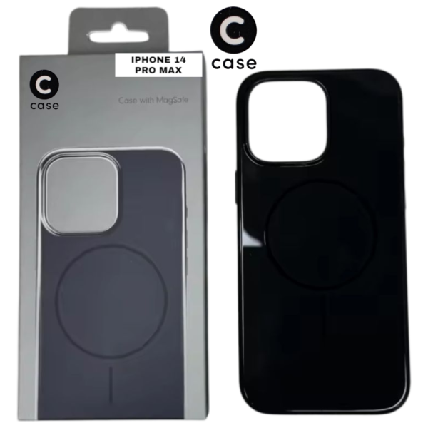 HARD PC MAGSAFE CASE ANTI DROP – FOR IPHONE 14 PRO MAX – Black