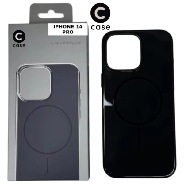 HARD PC MAGSAFE CASE ANTI DROP – FOR IPHONE 14 PRO - Black