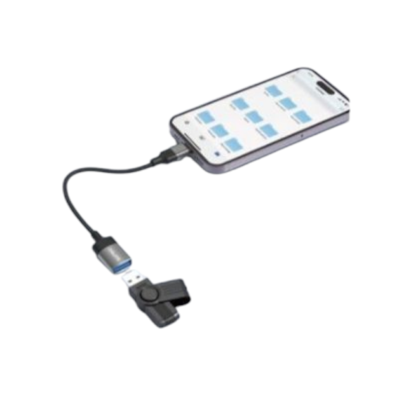 ADAPTATEUR OTG USB-A VERS LIGHTNING – Image 2