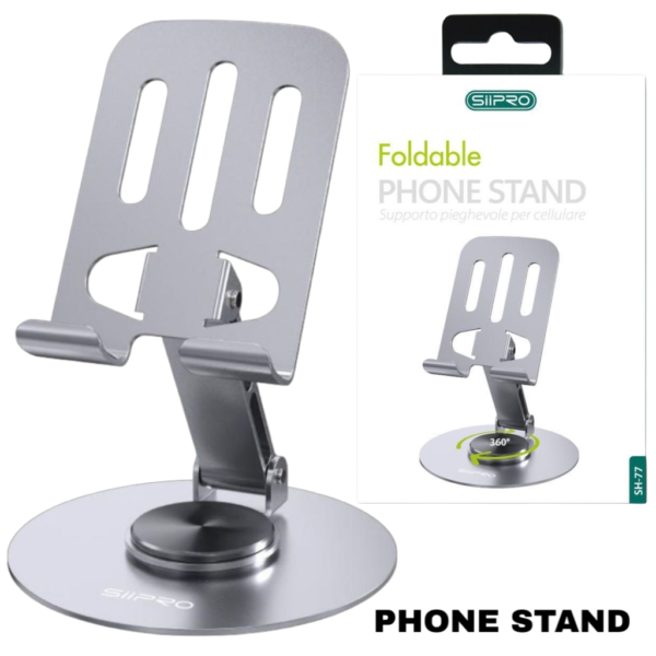 SIIPRO SUPPORT DE TÉLÉPHONE PLIABLE - ART-SH-77