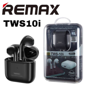 Ecouteurs Remax TWS-10I Version améliorée 200mAh Bluetooth 5.0 pour iOS et Android-BLACK