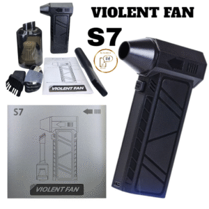 VIOLENT FAN S7 VENTILATEUR PORTABLE DOUBLE USAGE POUR CAMPING EXTÉRIEUR