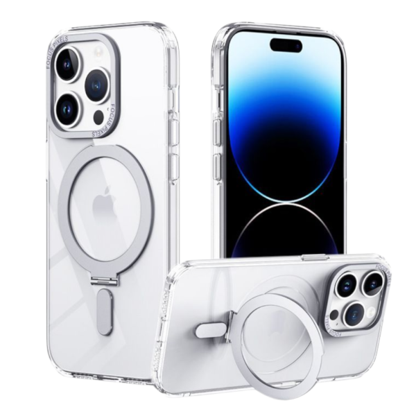 Coque de protection transparente magnétique- Berlia pour IPHONE 16 PRO MAX (Magsafe) anti-jaune – Image 2