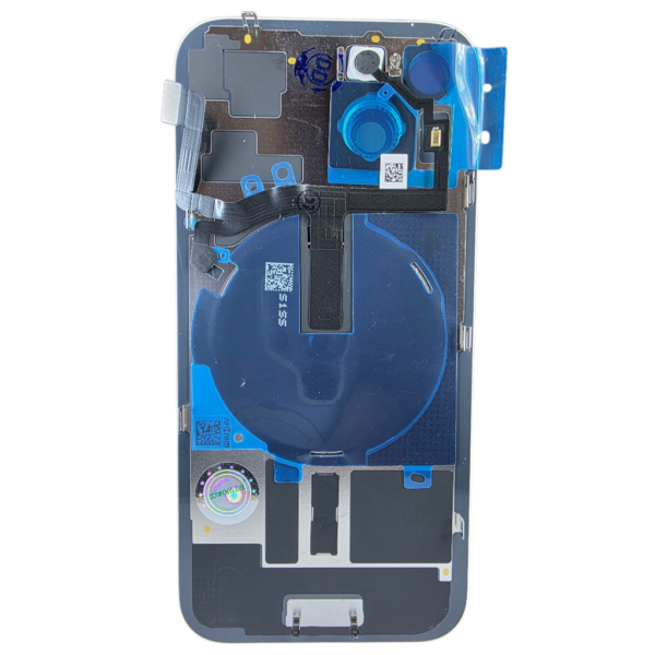 Pour iPhone 15 -Extra Glass avec NFC, cadre de caméra agrandi -JAUNE – Image 2