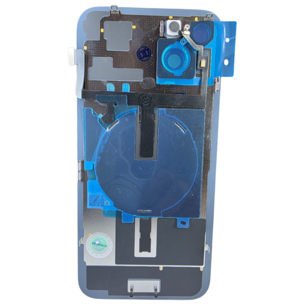 Pour iPhone 15 PLUS -Extra Glass avec NFC, cadre de caméra agrandi -NOIR – Image 2