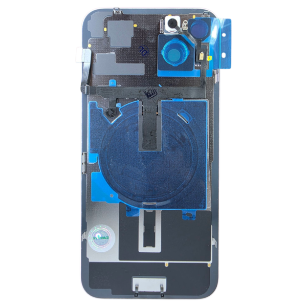 pour iPhone 15 PLUS -Extra Glass avec NFC, cadre de caméra agrandi -ROSE – Image 2