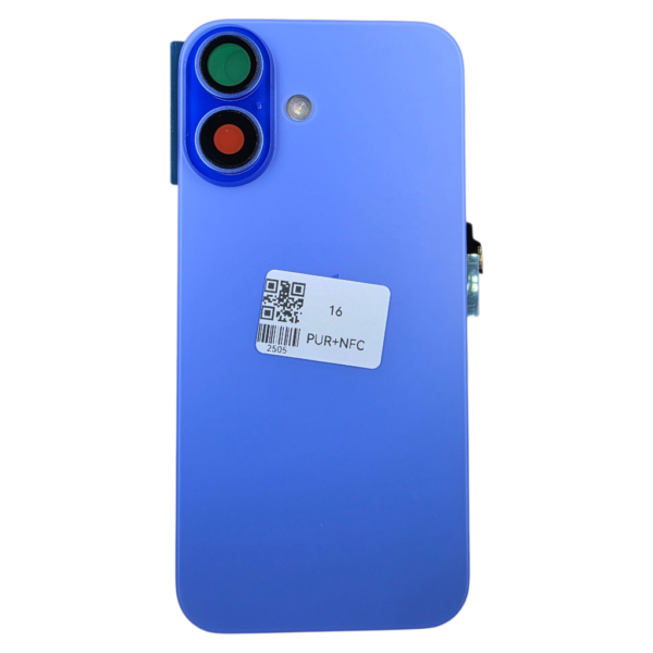 Pour iPhone 16 -Extra Glass avec NFC, cadre de caméra agrandi -VIOLET – Image 3