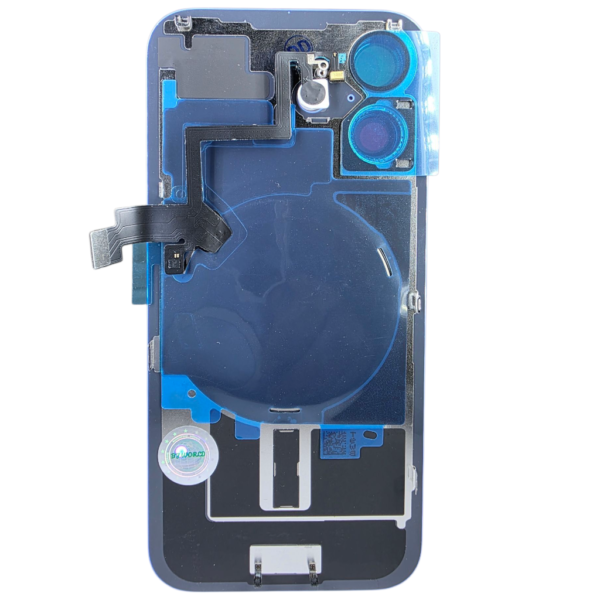 Pour iPhone 16 -Extra Glass avec NFC, cadre de caméra agrandi -VIOLET – Image 2