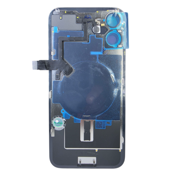 Pour iPhone 16 PLUS -Extra Glass avec NFC, cadre de caméra agrandi -NOIR – Image 2