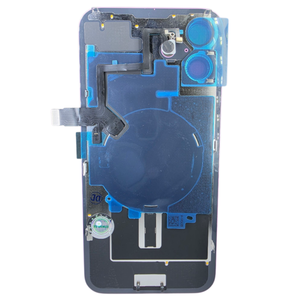 Pour iPhone 16 PLUS -Extra Glass avec NFC, cadre de caméra agrandi -LAVENDER – Image 2