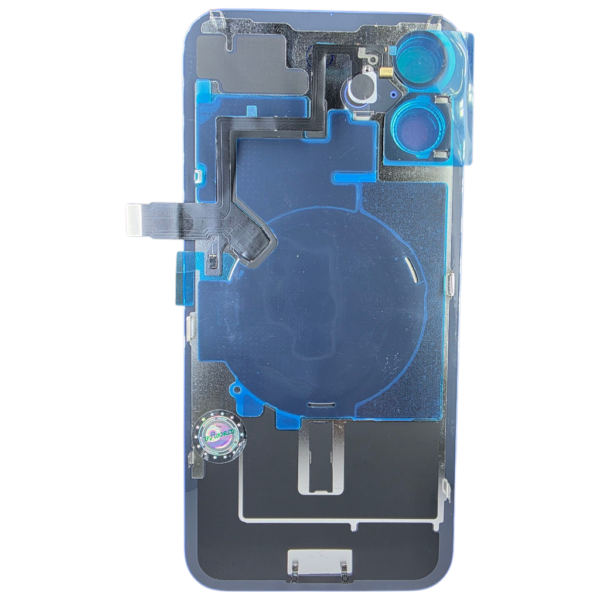 Pour iPhone 16 PLUS -Extra Glass avec NFC, cadre de caméra agrandi -VIOLET – Image 2