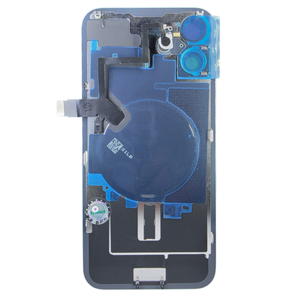 Pour iPhone 16 PLUS -Extra Glass avec NFC, cadre de caméra agrandi -VERT – Image 2