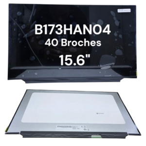 Écran d’ordinateur portable 15.6″ – B173HAN04.9 – 40 broches FULL HD 1920 x 1080