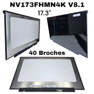 Écran d’ordinateur portable 17.3″ – NV173FHMN4K V8.1 – 40 broches FULL HD 1920 x 1080