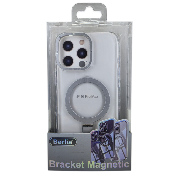 Coque de protection transparente magnétique- Berlia pour IPHONE 16 PRO MAX (Magsafe) anti-jaune – Image 3