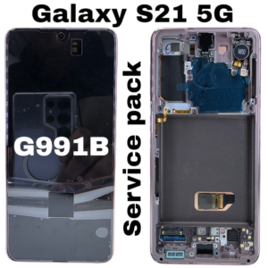 Écran Samsung Galaxy S21 5G -G991B- SERVICE PACK-OR ROSE