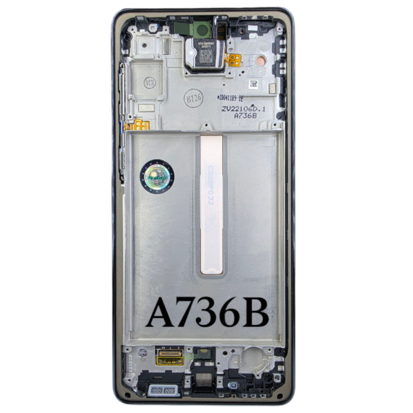 Écran et numériseur avec cadre noir pour Samsung Galaxy A73 5G (2022) A736B Service Pack-NOIR – Image 2