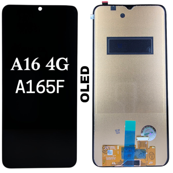 Écran Samsung Galaxy A16 4G - A165F - sans cadre OLED - NOIR