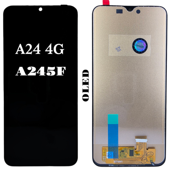 Écran Samsung Galaxy A24 4G – A245F – sans cadre OLED – NOIR