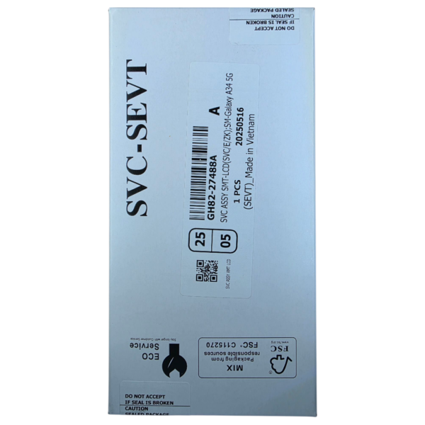 Écran Samsung Galaxy A34 5G – A346B – sans cadre OLED – NOIR – Image 4