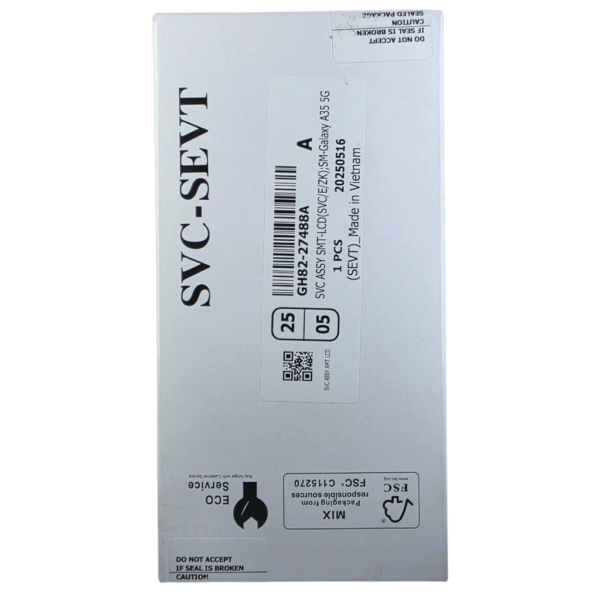 Écran Samsung Galaxy A35 5G – A356B – sans cadre OLED – NOIR – Image 4