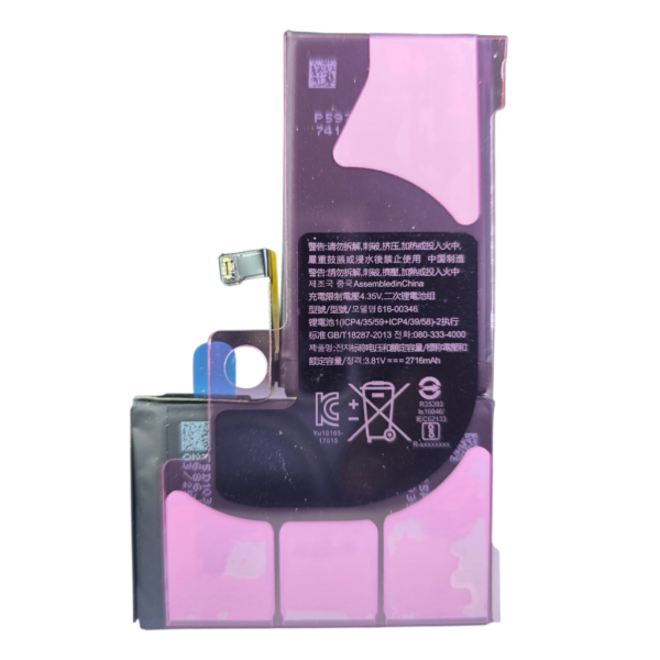 BATTERIE POUR IPHONE X -A17015-marque BJ WORLD-2716mAh 100% GRANDE CAPACITÉ – Image 2