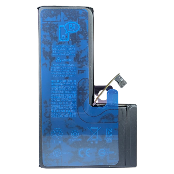 BATTERIE POUR IPHONE XS -R35393-marque BJ WORLD-2658mAh 100% GRANDE CAPACITÉ – Image 3