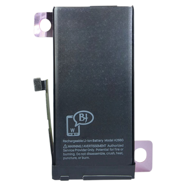 BATTERIE POUR IPHONE 13 MINI -A2660-marque BJ WORLD-2406mAh 100% GRANDE CAPACITÉ – Image 3