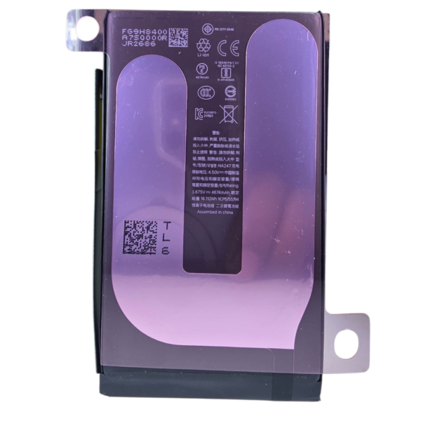 BATTERIE POUR IPHONE 16 PLUS -NA247-marque BJ WORLD-4674mAh 100% GRANDE CAPACITÉ – Image 2